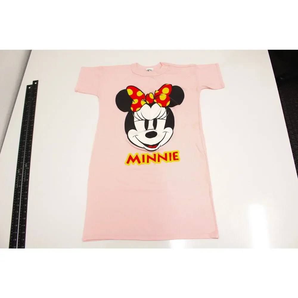 Vintage Kids Minnie Mouse Sleep Night T Shirt Large
